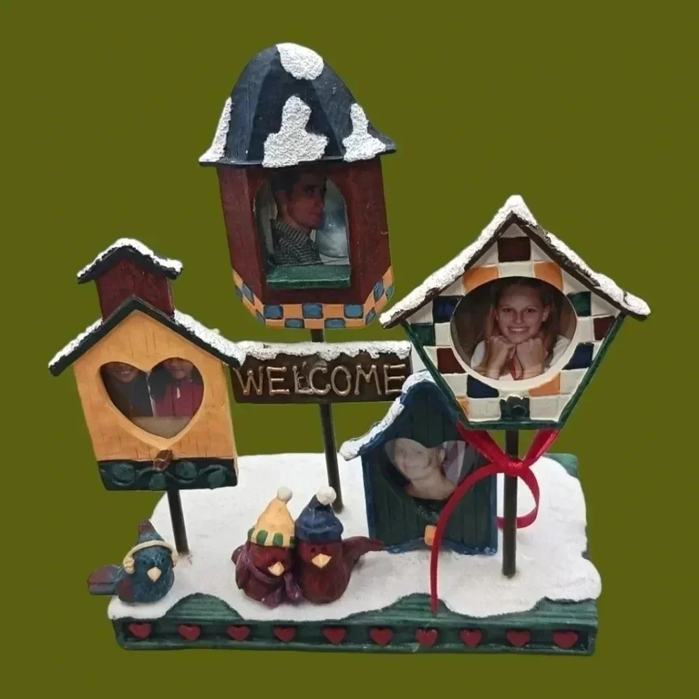 Target winter village picture frame